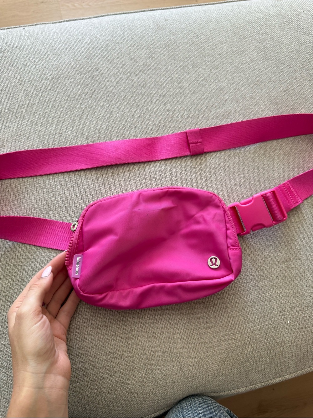 Sonic Pink Lululemon Belt Bag